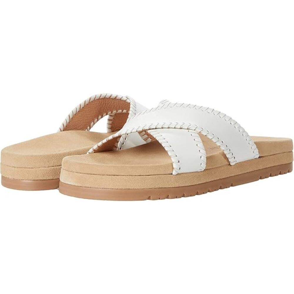 Women's Jack Rogers Lexi Criss Cross Platform Suede Sandals size 7 Boho Preppy - Picture 7 of 7